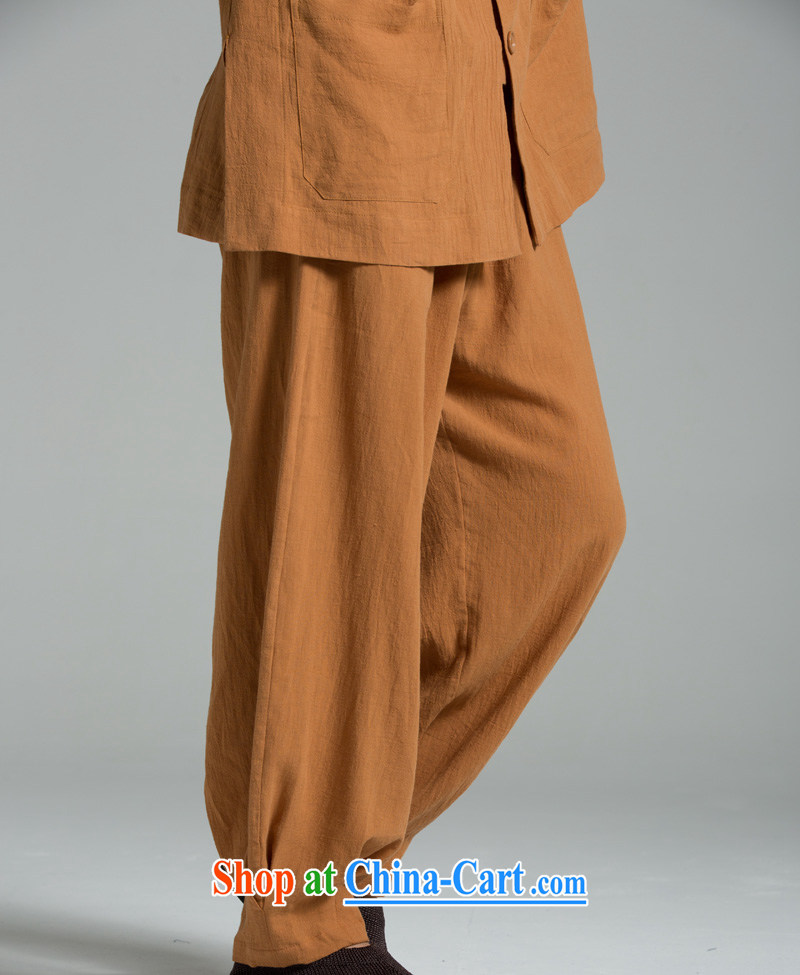 Cotton Ma - meditation/cynosure serving Thai summer cool washable cotton meditation pants YHF 008 Buddhist Wong brown 2 XL (3 days) pictures, price, brand platters! Elections are good character, the national distribution, so why buy now enjoy more preferential! Health