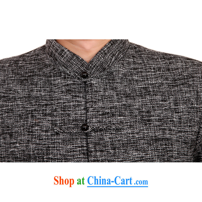 F 2073 new autumn and winter thick Chinese men and older men and Tang with the cotton tang on the quilted coat jacket gray XXXL/190, and mobile phone line (gesaxing), and, on-line shopping