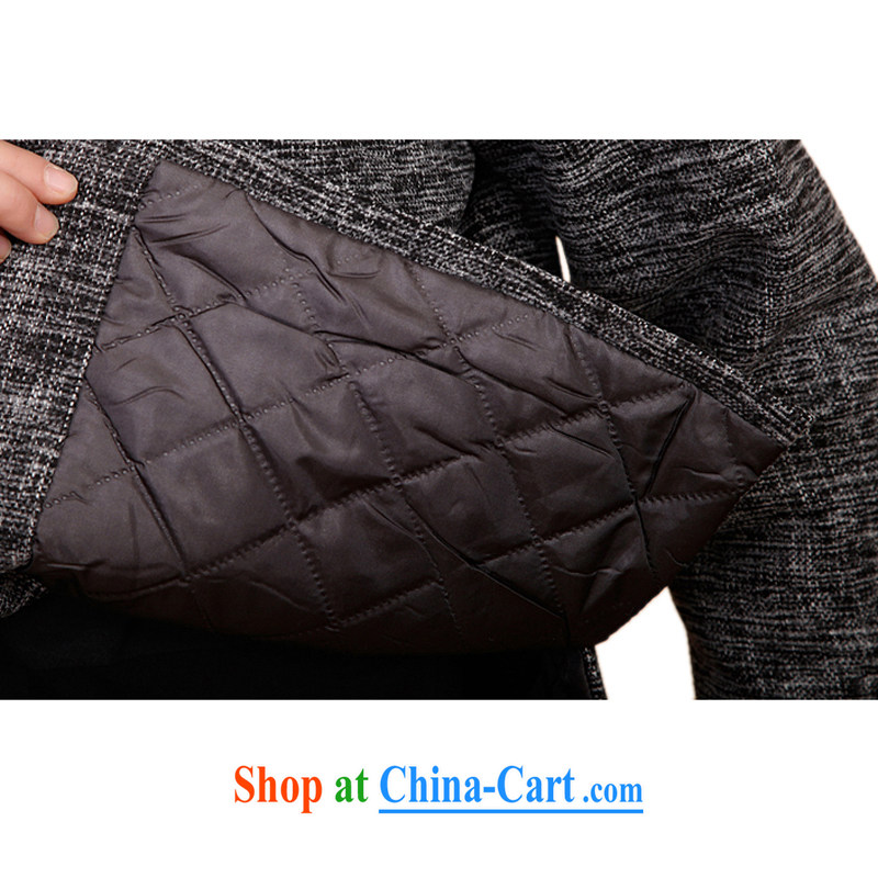 F 2073 new autumn and winter thick Chinese men and older men and Tang with the cotton tang on the quilted coat jacket gray XXXL/190, and mobile phone line (gesaxing), and, on-line shopping