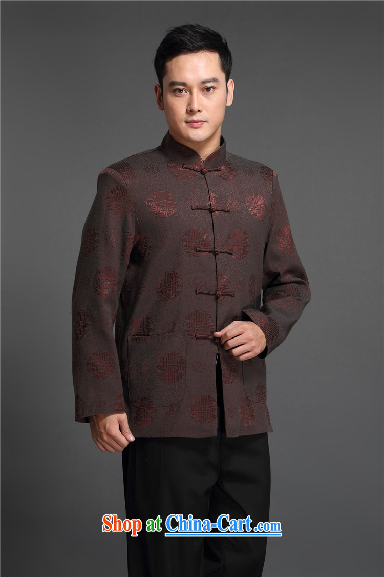 The Luo, new men's Chinese Spring and replace the older long-sleeved middle-aged men's jackets Chinese T-shirt red M pictures, price, brand platters! Elections are good character, the national distribution, so why buy now enjoy more preferential! Health