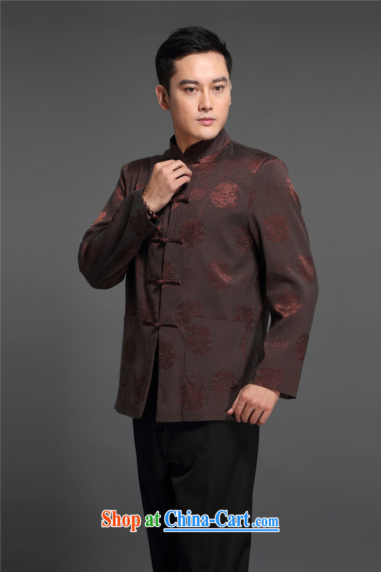 The Luo, new men's Chinese Spring and replace the older long-sleeved middle-aged men's jackets Chinese T-shirt red M pictures, price, brand platters! Elections are good character, the national distribution, so why buy now enjoy more preferential! Health