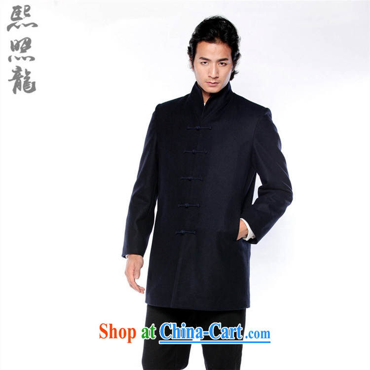 Hee-snapshot Dragon original China wind fall and winter male men the snap-in, long, for wool, wind jacket coat black XXL pictures, price, brand platters! Elections are good character, the national distribution, so why buy now enjoy more preferential! Health