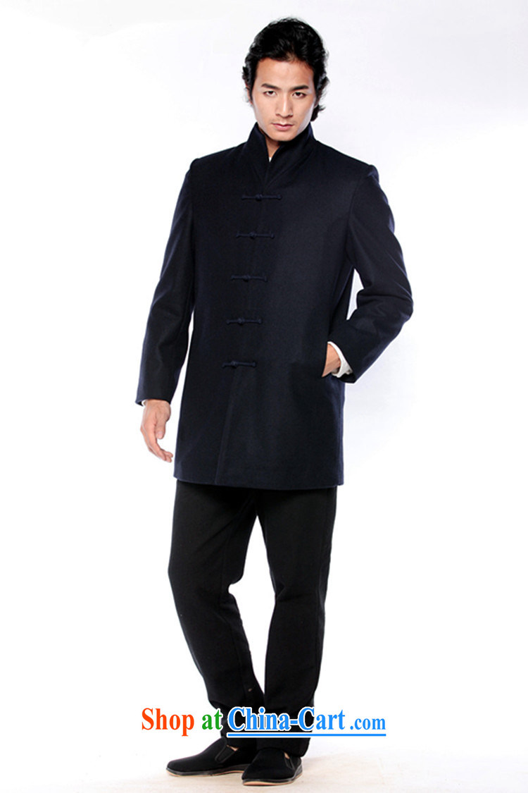 Hee-snapshot Dragon original China wind fall and winter male men the snap-in, long, for wool, wind jacket coat black XXL pictures, price, brand platters! Elections are good character, the national distribution, so why buy now enjoy more preferential! Health