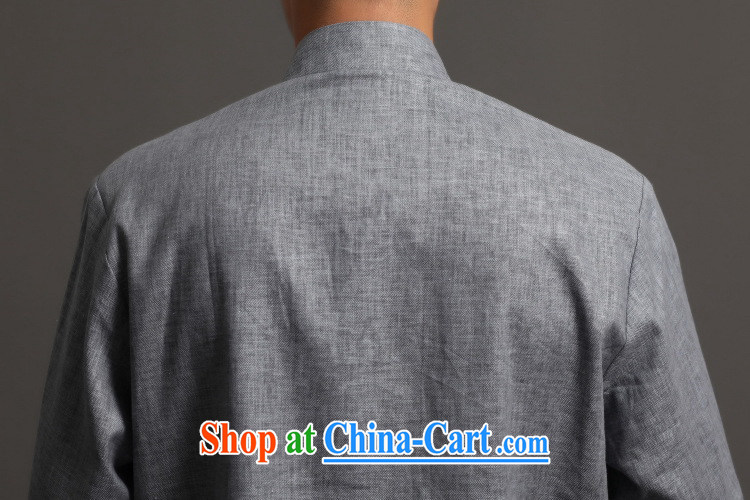 Cotton Joseph Tang replacing men long-sleeved jacket, collar Ethnic Wind Han-tang - 3 XXXL pictures, price, brand platters! Elections are good character, the national distribution, so why buy now enjoy more preferential! Health