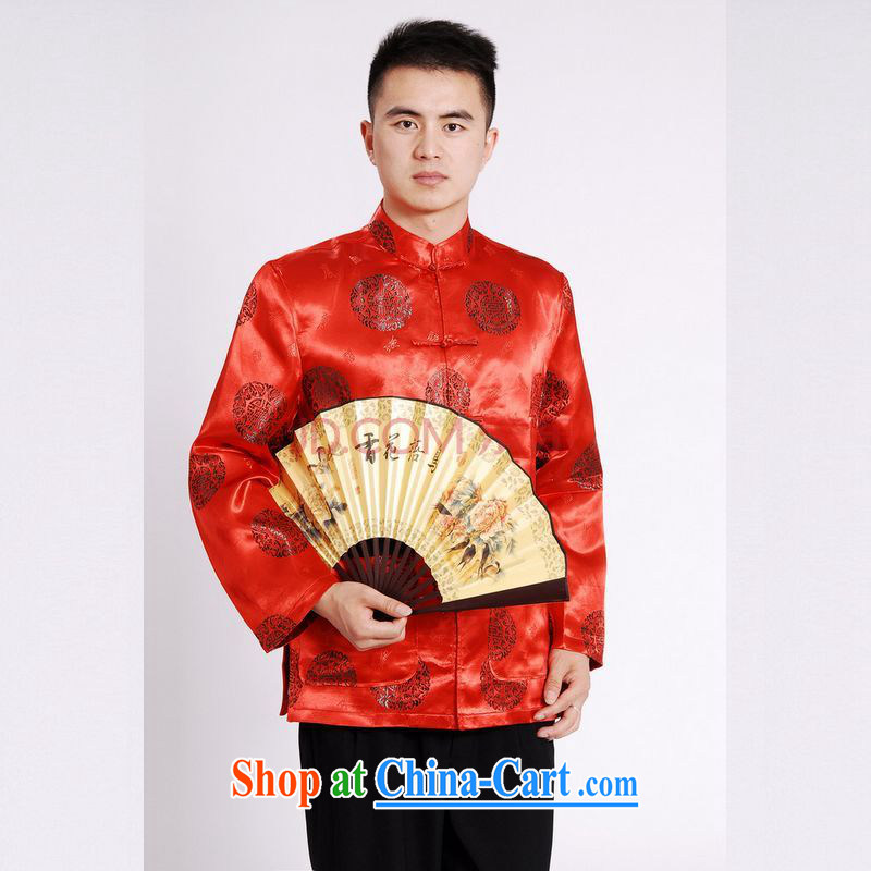 Joseph cotton in older Chinese, for Chinese wind dress the life jackets wedding service performance service Chinese men and Chinese red XXL, Joseph cotton, shopping on the Internet