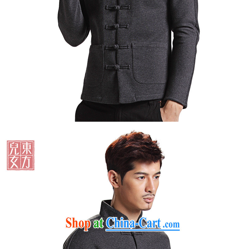 Oriental children ethnic-tie jacket men, for winter clothing and stylish China wind Original Design cotton Tang jacket dark gray 190/XXXXL pictures, price, brand platters! Elections are good character, the national distribution, so why buy now enjoy more preferential! Health