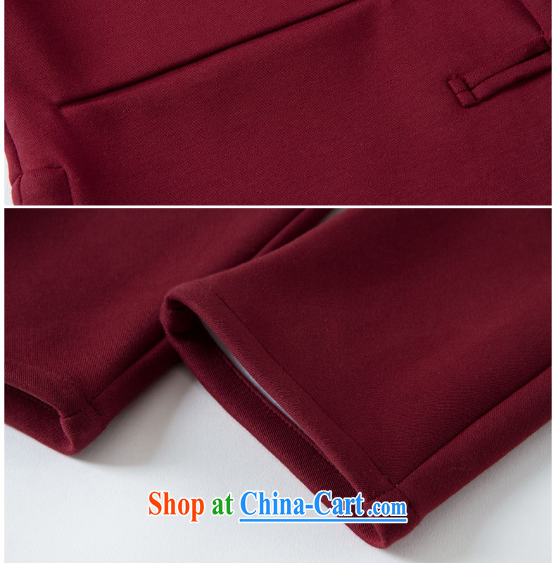 Oriental children modern China wind plain colors winter is withholding Tang jackets youth beauty lounge National wind jacket wine red 185/XXXL pictures, price, brand platters! Elections are good character, the national distribution, so why buy now enjoy more preferential! Health