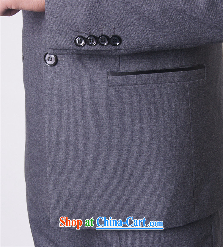 Men's China wind Chinese and smock for men's leisure youth replace suit Kit gray suit smock 663 gray 190 pictures, price, brand platters! Elections are good character, the national distribution, so why buy now enjoy more preferential! Health