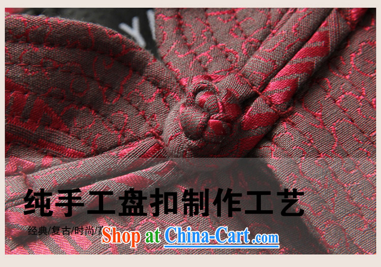 cool ocean new winter clothing men Tang with quilted fabrics China wind up their national costumes men's cotton clothing to take the elderly Chinese men's holiday gifts festive warm Tibetan cyan 190 pictures, price, brand platters! Elections are good character, the national distribution, so why buy now enjoy more preferential! Health
