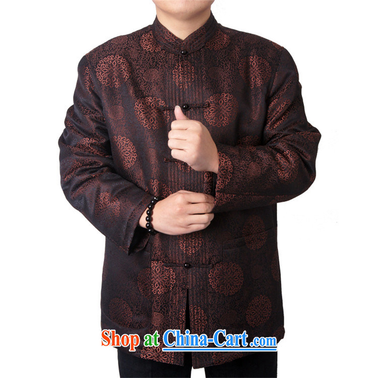 sureyou older people in men's long-sleeved winter Tang with the cotton thick China wind casual jacket national costumes, 14,016 brown 195 pictures, price, brand platters! Elections are good character, the national distribution, so why buy now enjoy more preferential! Health
