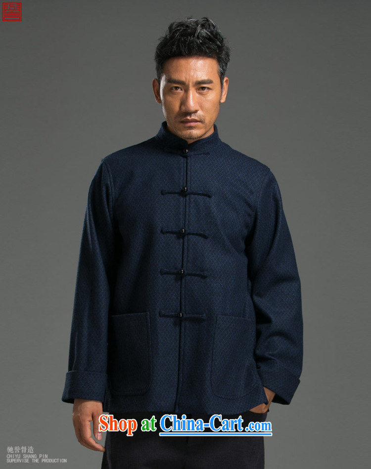 Internationally renowned Chinese wind sharpen Chinese men and Chinese, for long-sleeved cotton the commission relaxed men's T-shirt national Buddha beads tie blue XXXL pictures, price, brand platters! Elections are good character, the national distribution, so why buy now enjoy more preferential! Health