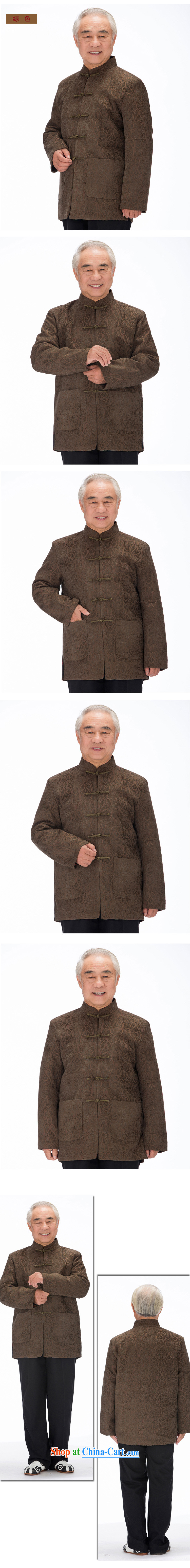 735 F fall/winter in older Chinese men and fathers with high standard of Chinese Ethnic Wind long-sleeved Tang jackets Chinese package mail black arm cuff XXXL/190 pictures, price, brand platters! Elections are good character, the national distribution, so why buy now enjoy more preferential! Health