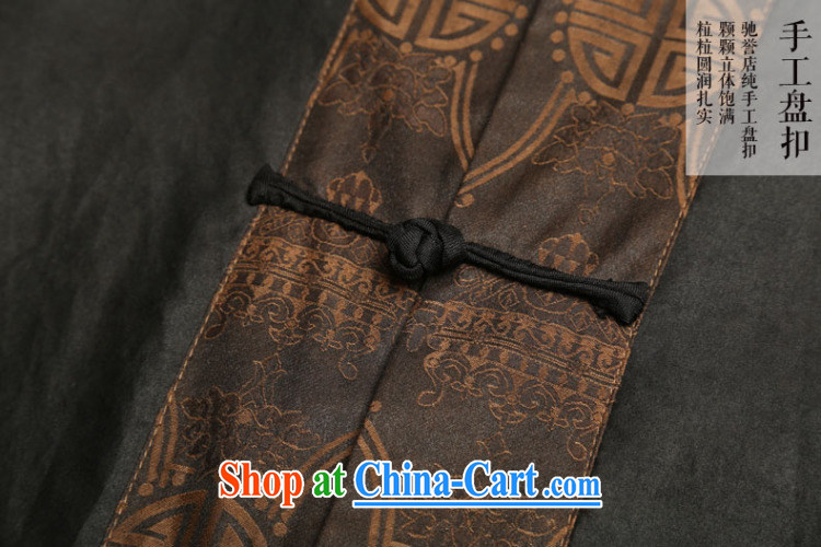 Internationally renowned men's Silk short-sleeved Chinese male Chinese shirt sauna silk shirt incense cloud yarn men's short-sleeved short black, 185 pictures, price, brand platters! Elections are good character, the national distribution, so why buy now enjoy more preferential! Health