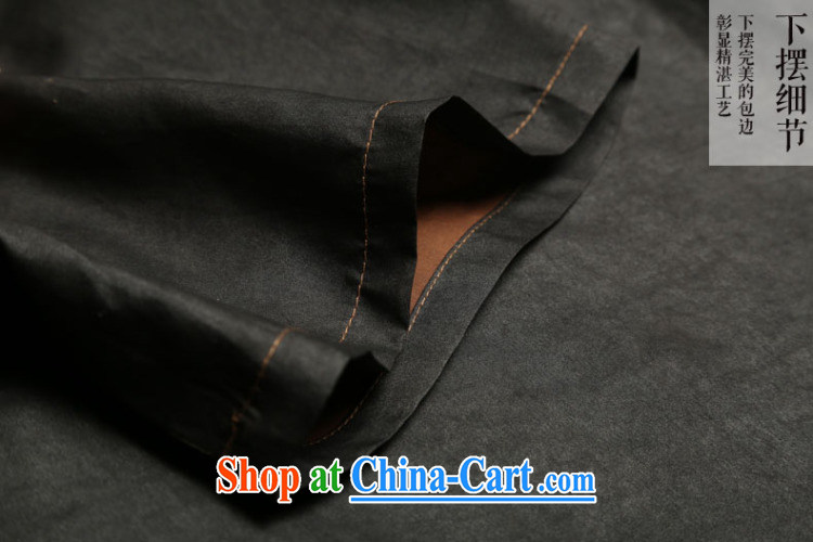 Internationally renowned men's Silk short-sleeved Chinese male Chinese shirt sauna silk shirt incense cloud yarn men's short-sleeved short black, 185 pictures, price, brand platters! Elections are good character, the national distribution, so why buy now enjoy more preferential! Health