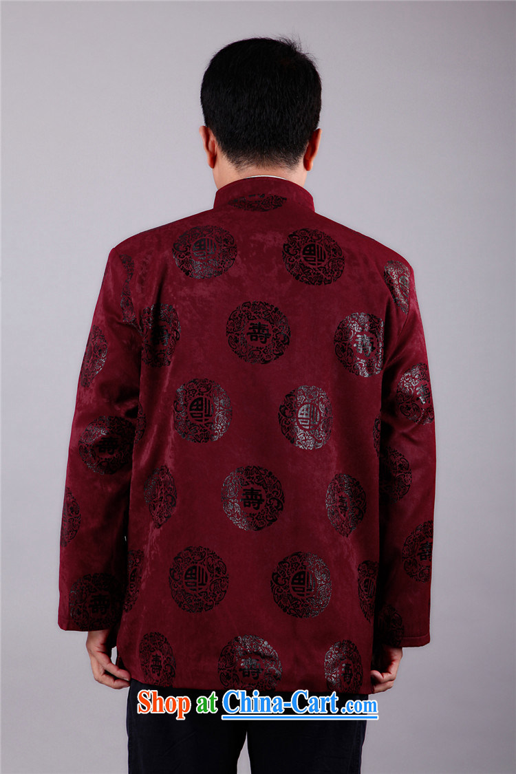 The people more than the 2014 autumn and winter, older men and Tang jackets Bok-su ring older men and Chinese men's national costume - Bok-su ring red XXXL pictures, price, brand platters! Elections are good character, the national distribution, so why buy now enjoy more preferential! Health