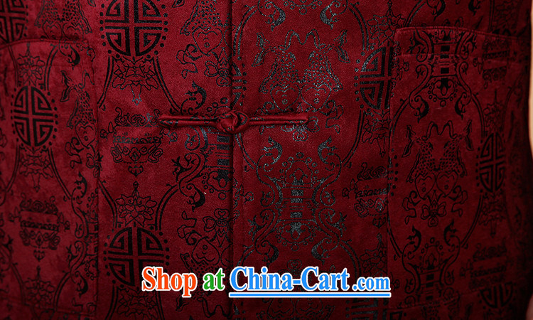 The people more than the 2014 autumn and winter, Tang is in the Men's old men Tang replace old life clothing long-sleeved Tang jackets suede double-fish red XXXL pictures, price, brand platters! Elections are good character, the national distribution, so why buy now enjoy more preferential! Health
