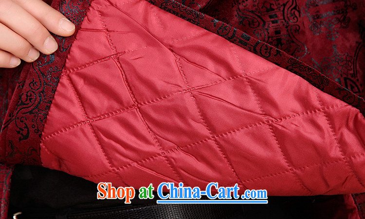 The people more than the 2014 autumn and winter, Tang is in the Men's old men Tang replace old life clothing long-sleeved Tang jackets suede double-fish red XXXL pictures, price, brand platters! Elections are good character, the national distribution, so why buy now enjoy more preferential! Health