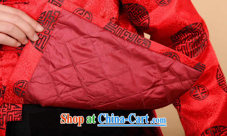 The people more than the 2014 autumn and winter clothing men Tang with long-sleeved T-shirt, elderly Chinese men and national costumes China wind men's jackets red XXXXL pictures, price, brand platters! Elections are good character, the national distribution, so why buy now enjoy more preferential! Health