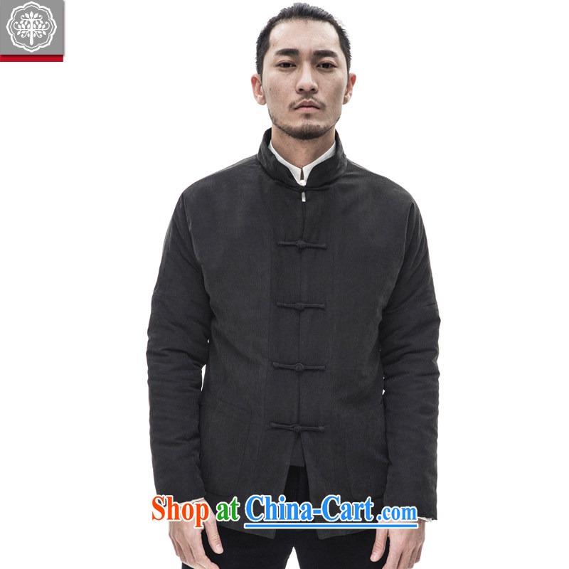 tree and Chinese wind men's Chinese Chinese men's cotton suit jacket thick quilted coat winter clothing Hyun-suk