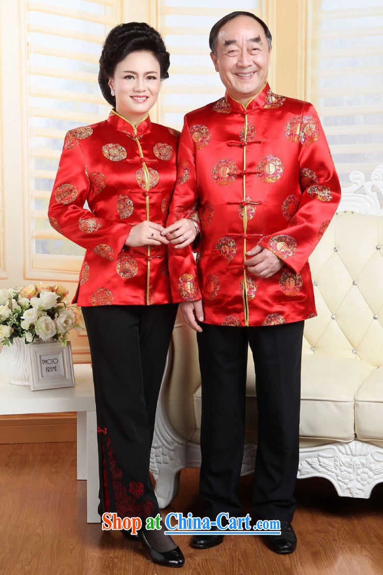 And Jing Ge older Chinese couples with the leading Chinese wind dress the Life wedding service performance service red men L pictures, price, brand platters! Elections are good character, the national distribution, so why buy now enjoy more preferential! Health