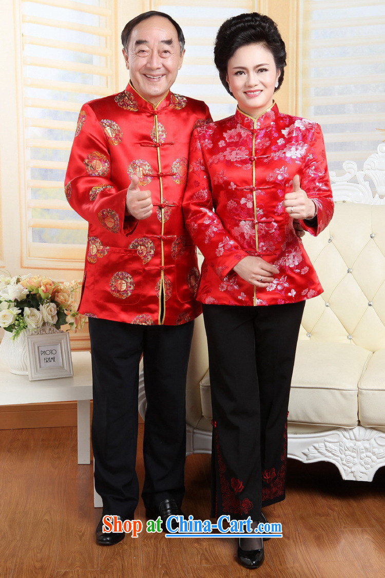 And Jing Ge older Chinese couples with the leading Chinese wind dress the Life wedding clothes red men XXL pictures, price, brand platters! Elections are good character, the national distribution, so why buy now enjoy more preferential! Health