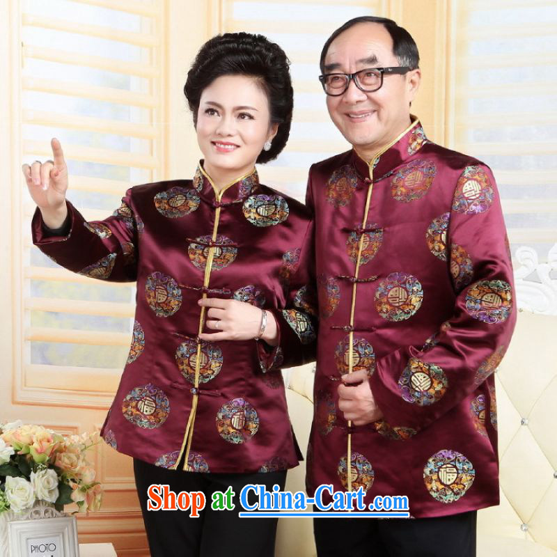 Shanghai, optimizing Pre-IPO Share Option Scheme, elderly Chinese couples with the leading Chinese wind dress the life wedding service performance service red women XXL