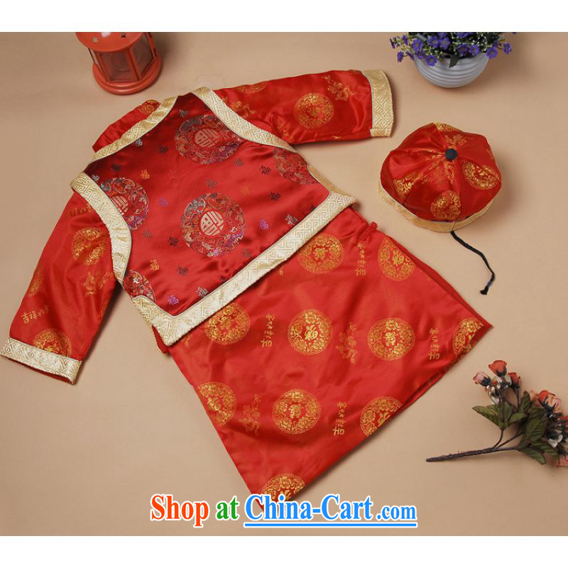 Shanghai, optimize purchase fall and winter Chinese New children's Chinese parka brigades