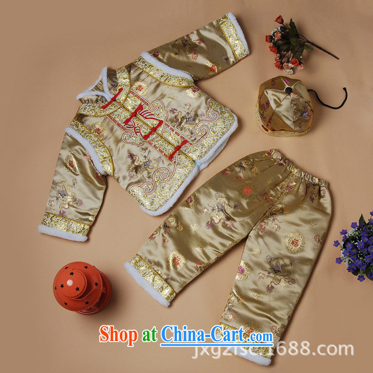 Shanghai, optimize purchase winter Chinese New children's Chinese parka brigades