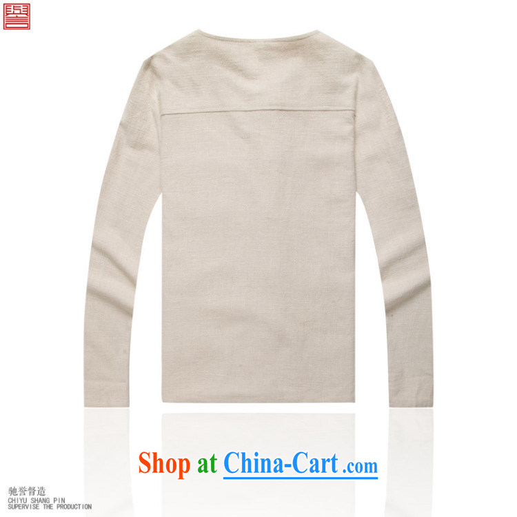 Internationally renowned Chinese wind men's shirts long-sleeved T-shirt kung fu T-shirt men's kit Chinese round-collar cotton Ma Sau San simple ethnic wind dark blue XXXL pictures, price, brand platters! Elections are good character, the national distribution, so why buy now enjoy more preferential! Health