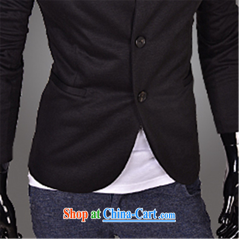 The more quality clothing business and leisure beauty men, for smock 100 justices on solid color jacket G 00-X 14 dark gray XXL, Dan Jie Shi (DAN JIE SHI), online shopping