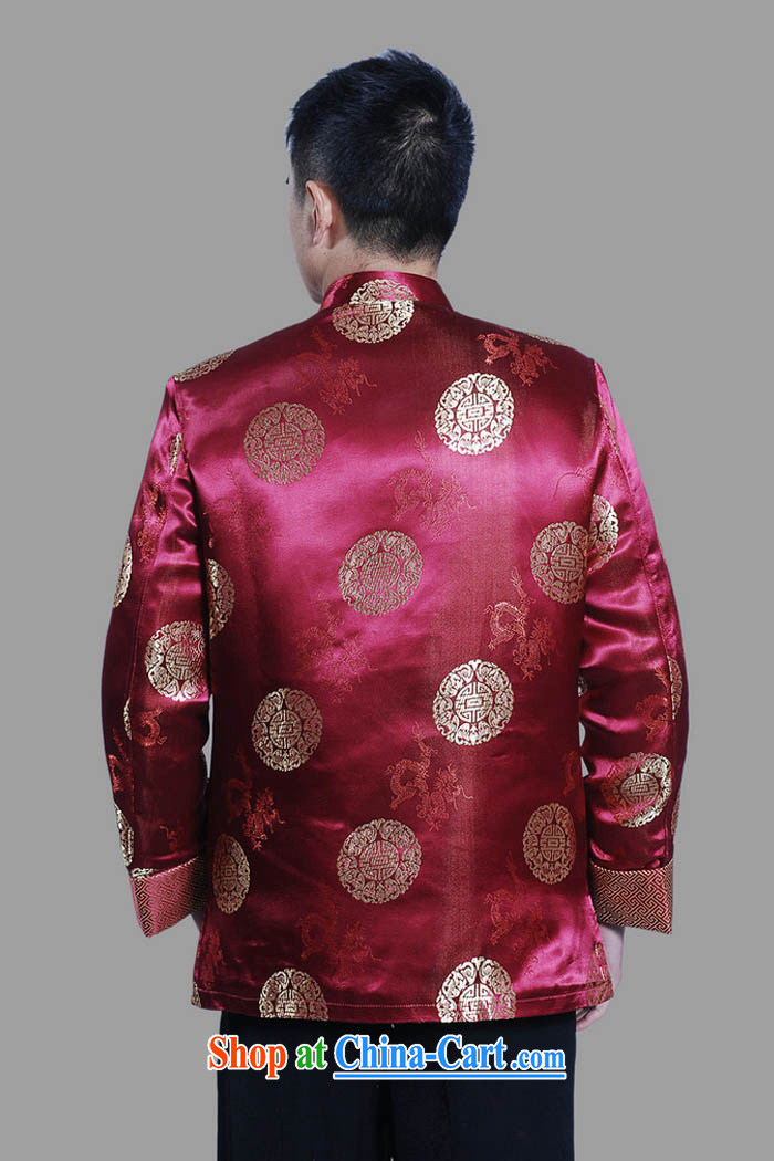 Ko Yo vines into colorful spring 2015 new middle-aged father Tang with stylish retro, for silk-tie casual stylish quilted coat large code M 0042 0042 M XXXL pictures, price, brand platters! Elections are good character, the national distribution, so why buy now enjoy more preferential! Health