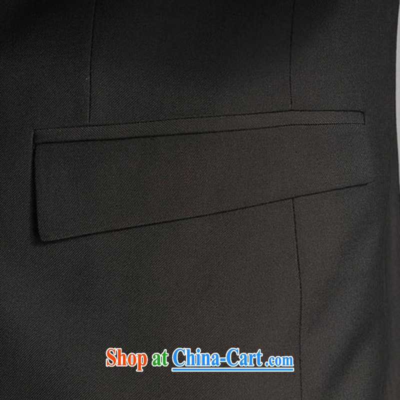 Bin Laden's (DAINSIDON) Men's Chinese and smock for ethnic Chinese students on youth with the bridegroom marriage suit smock Kit black inserts Sun Yat-sen suit XXXL, Dan Sai (DAINSIDON), online shopping