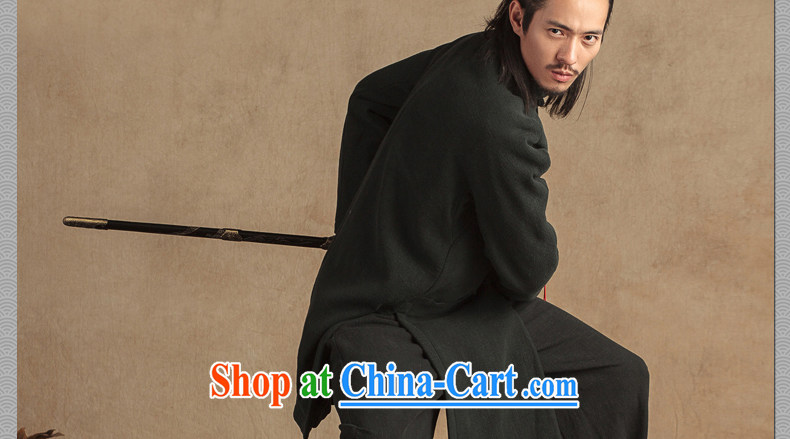 Only 3 Lisa China wind linen wool, quilted coat gall coat Chinese men and national linen Chinese Winter Coat new Gray Movement (XXL) pictures, price, brand platters! Elections are good character, the national distribution, so why buy now enjoy more preferential! Health