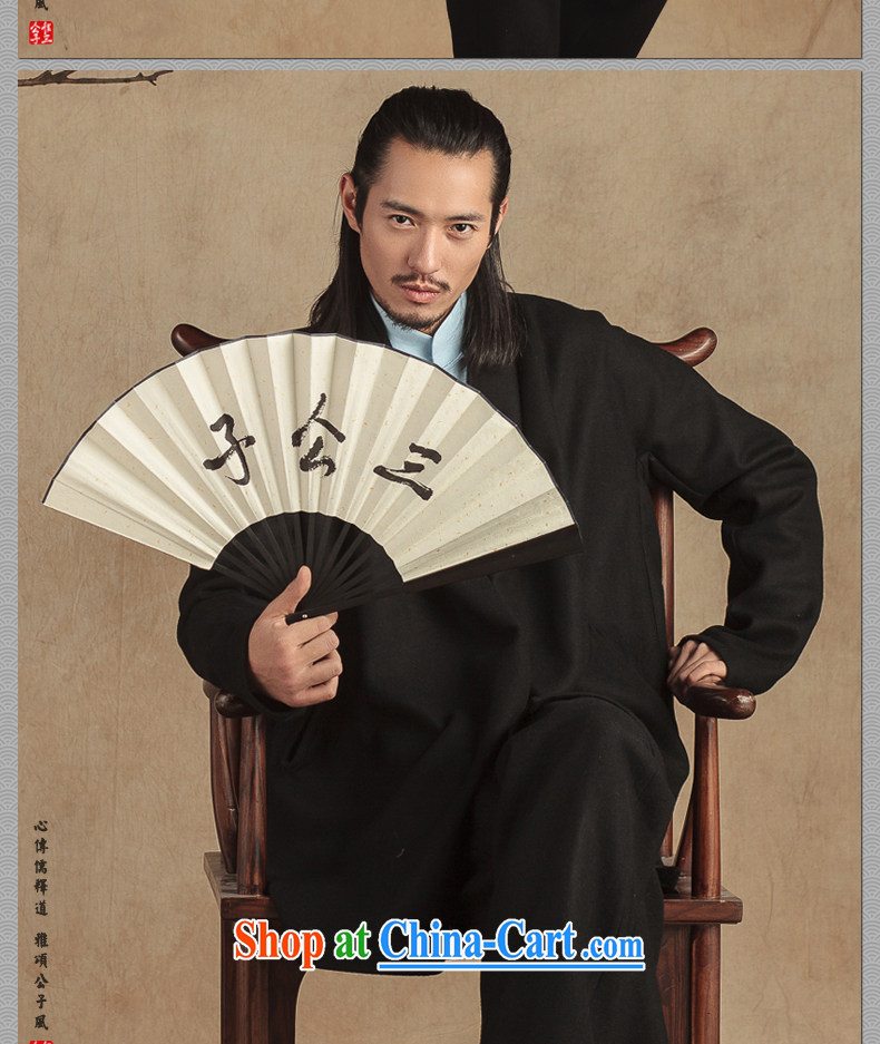 Only 3 Chinese fashion, wool is long frock coat Tang jackets use the Chinese Han-thick winter men and black movement (XXL) pictures, price, brand platters! Elections are good character, the national distribution, so why buy now enjoy more preferential! Health