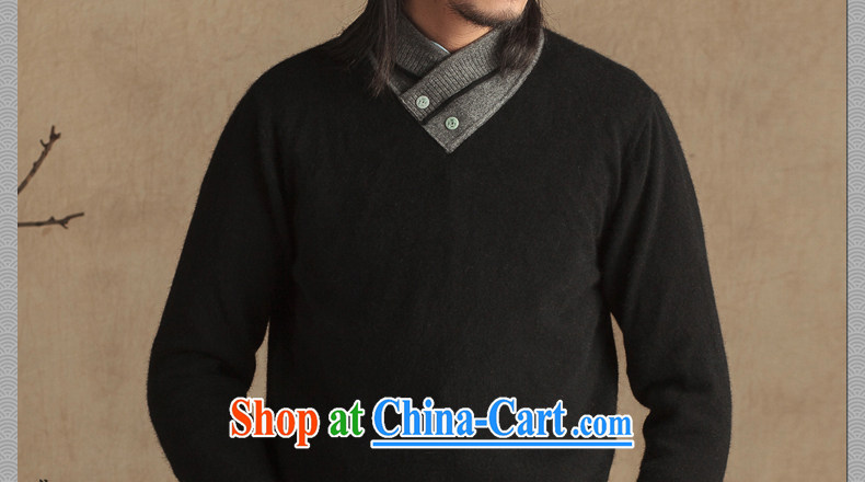 Only 3 Chinese wind stingrays fluff clothing Jade buckle improved Chinese Chinese Young Men's beauty sweater National Winter thick black movement (XXL) pictures, price, brand platters! Elections are good character, the national distribution, so why buy now enjoy more preferential! Health