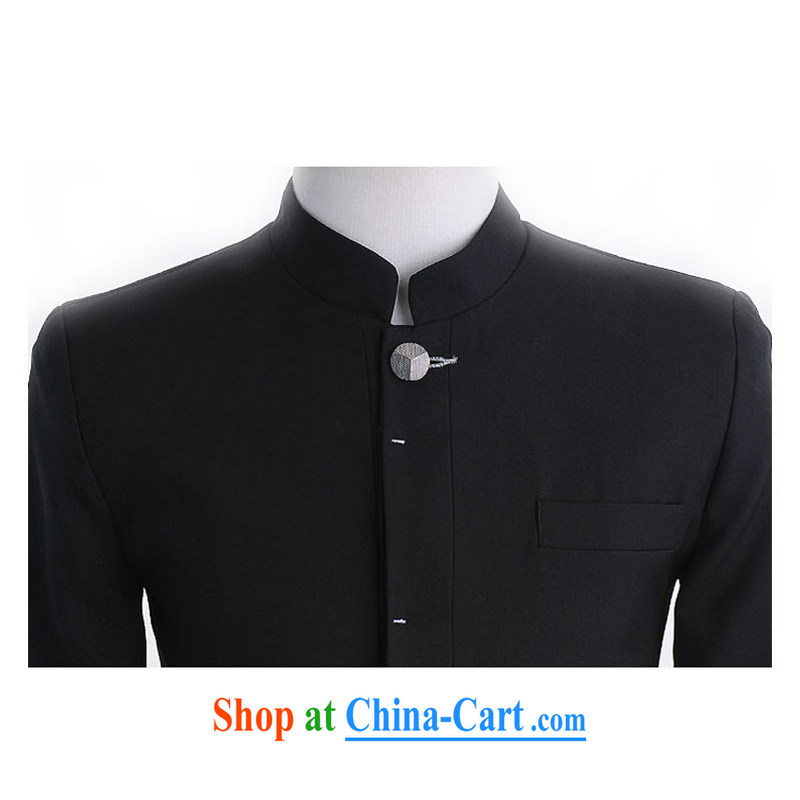 Silver armor smock men Korean Sun Yat-sen suit blood College clothing China wind male XXL, silver armor, and shopping on the Internet
