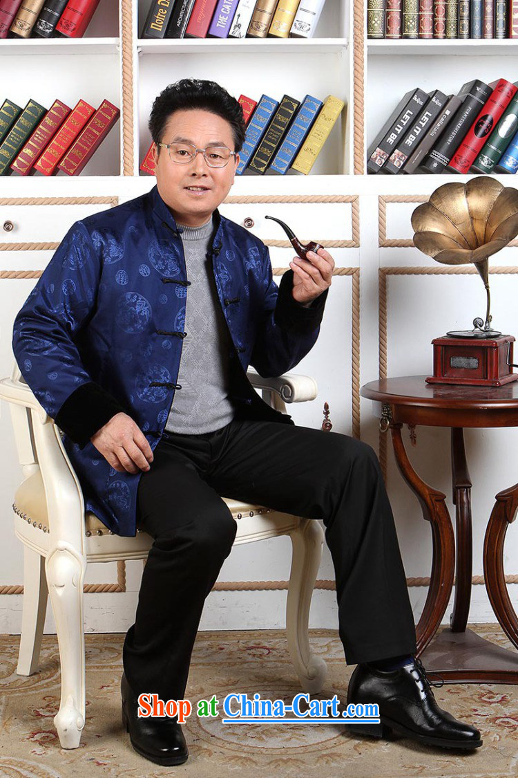 Middle-aged and older Chinese men's wool double-sided through Tang with autumn and winter coat father with long-sleeved to life wedding Tang - 1 black Red double-sided 3 XL pictures, price, brand platters! Elections are good character, the national distribution, so why buy now enjoy more preferential! Health