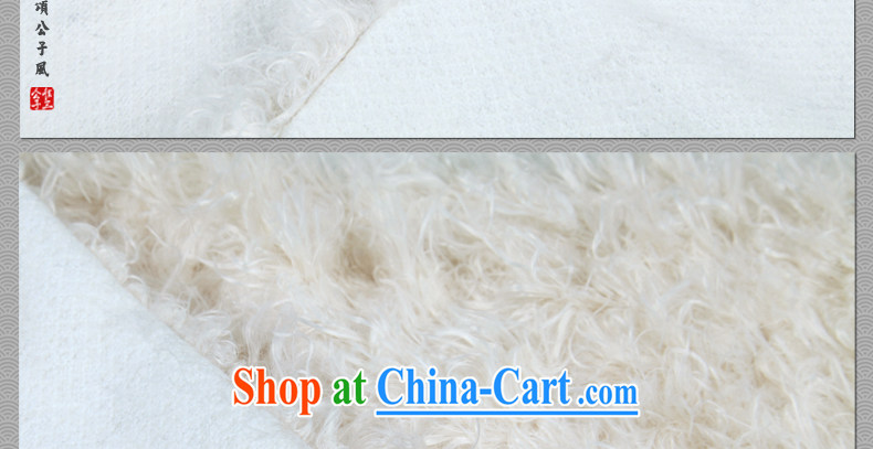 Only 3 Lisa Chinese style woolen shawl men's ethnic Chinese silk scarf shawl pashmina new Bluetooth White (L) pictures, price, brand platters! Elections are good character, the national distribution, so why buy now enjoy more preferential! Health