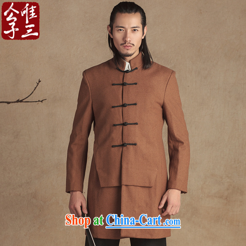 Only 3 Lisa China wind is a coat, collar wool coat is short and the Chinese jacket men's autumn and winter, the green movement (XXL), only 3, shopping on the Internet