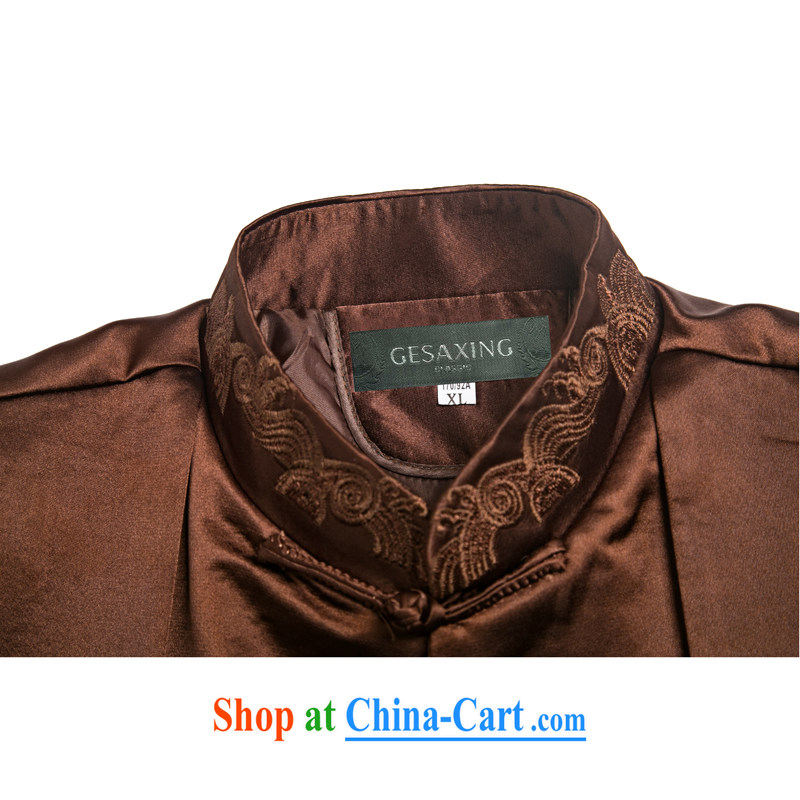 7712 Chinese autumn and winter New China wind male APEC Chinese clothing men's jackets, Chinese leaders, served wine red XXL/185, and mobile phone line (gesaxing), and, on-line shopping