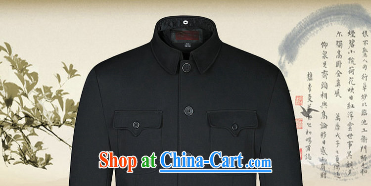Take the older men and the Spring and Autumn and new lapel Generalissimo father replace traditional retro hair smock what about T-shirt jacket deep blue 185 pictures, price, brand platters! Elections are good character, the national distribution, so why buy now enjoy more preferential! Health