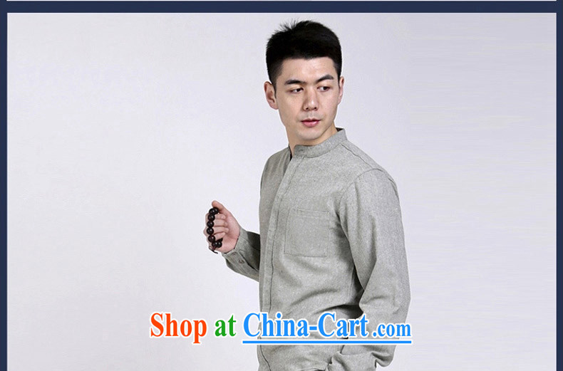 China wind cotton Ma APEC male middle-aged men's shirts Long-Sleeve cultivating leisure shirt jacket green XXL pictures, price, brand platters! Elections are good character, the national distribution, so why buy now enjoy more preferential! Health