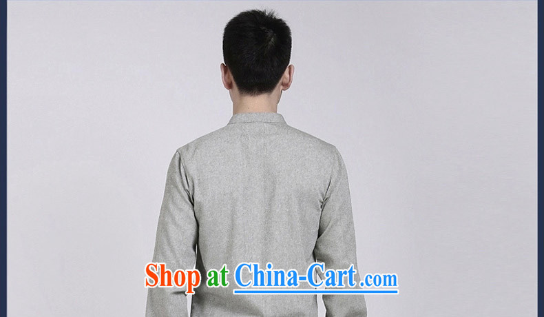 China wind cotton Ma APEC male middle-aged men's shirts Long-Sleeve cultivating leisure shirt jacket green XXL pictures, price, brand platters! Elections are good character, the national distribution, so why buy now enjoy more preferential! Health