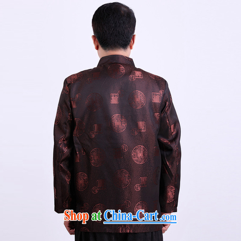 Property is property, Chinese men and the code in the thick winter spring birthday clothing brown 4 XL, property, language (wuyouwuyu), shopping on the Internet