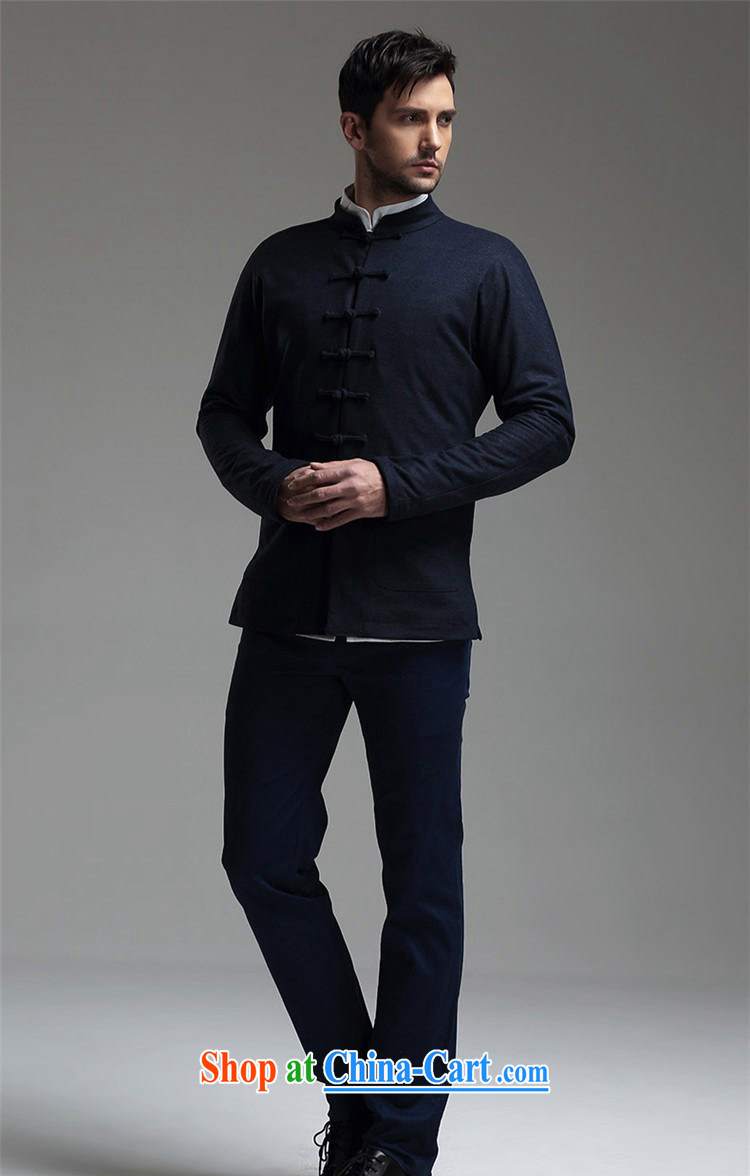 The TSU defense (Azouari) China wind men's long-sleeved Chinese winter clothes T-shirt Chinese, for cultivating jacket black XXXXL is a custom do not return does not switch pictures, price, brand platters! Elections are good character, the national distribution, so why buy now enjoy more preferential! Health