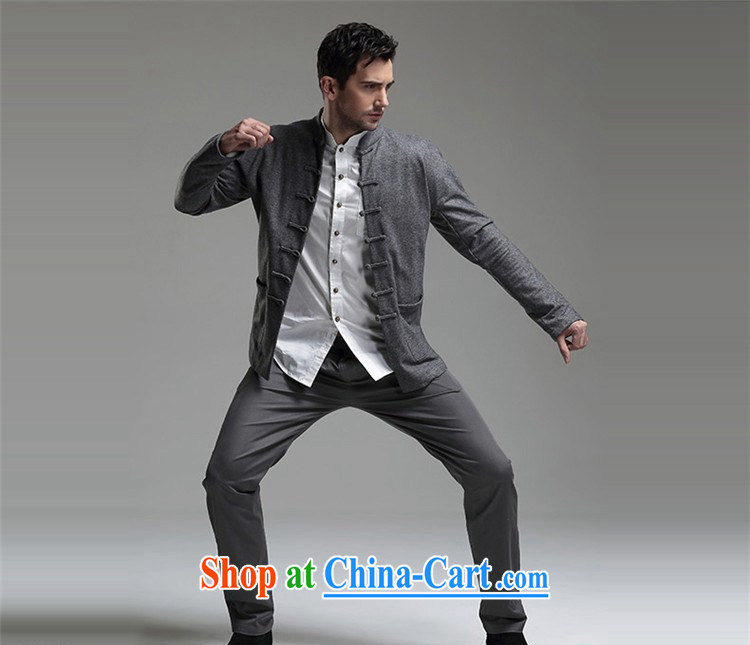 The TSU defense (Azouari) China wind men's long-sleeved Chinese winter clothes T-shirt Chinese, for cultivating jacket black XXXXL is a custom do not return does not switch pictures, price, brand platters! Elections are good character, the national distribution, so why buy now enjoy more preferential! Health