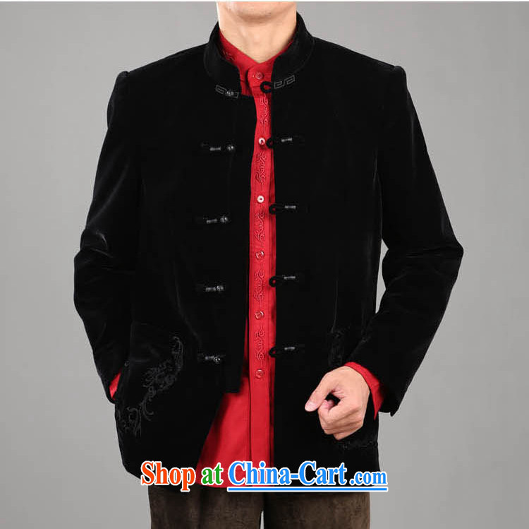 The TSU defense (Azouari) Men's upscale Tang jackets Chinese, for warm men's T-shirt black 54 pictures, price, brand platters! Elections are good character, the national distribution, so why buy now enjoy more preferential! Health