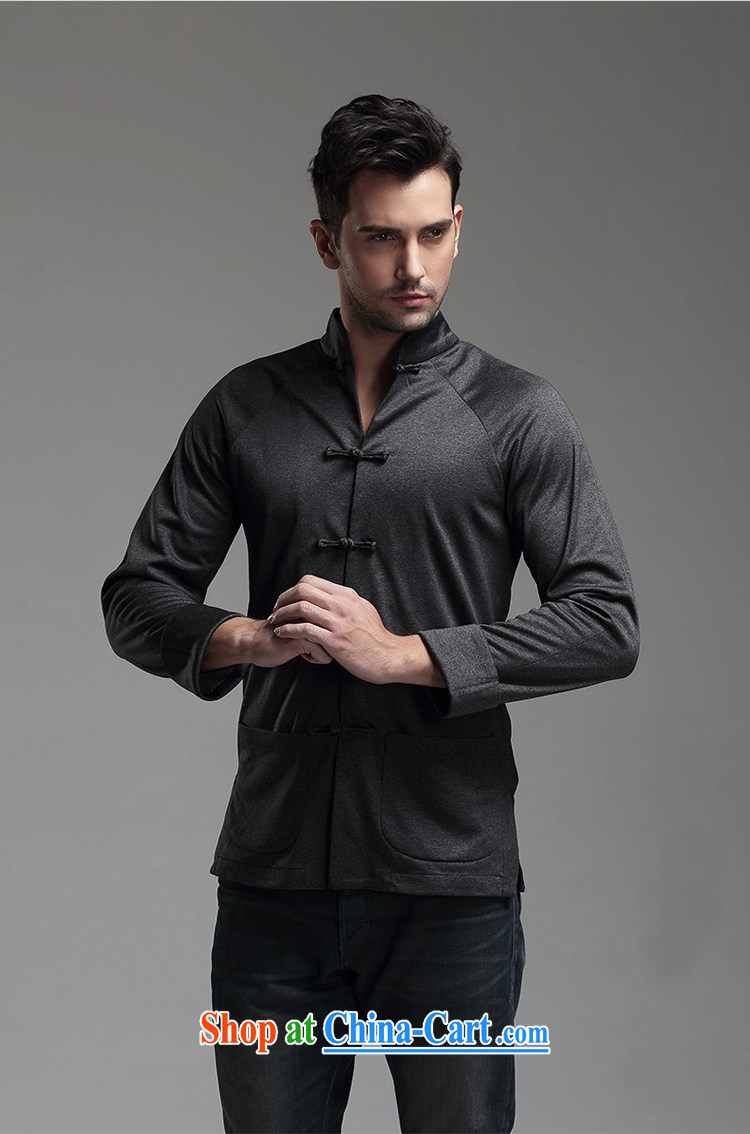 The TSU defense (Azouari) China wind men's beauty cowboy Tang with long-sleeved casual jacket black XXL pictures, price, brand platters! Elections are good character, the national distribution, so why buy now enjoy more preferential! Health