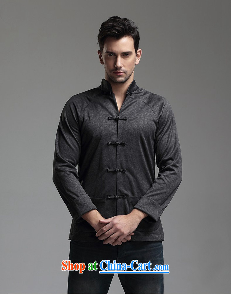 The TSU defense (Azouari) China wind men's beauty cowboy Tang with long-sleeved casual jacket black XXL pictures, price, brand platters! Elections are good character, the national distribution, so why buy now enjoy more preferential! Health