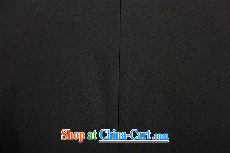 De-tong Han Yong men's Chinese Dress Chinese wind cultivating long-sleeved jacket Dinner hosted wedding T-shirt black XXXL pictures, price, brand platters! Elections are good character, the national distribution, so why buy now enjoy more preferential! Health